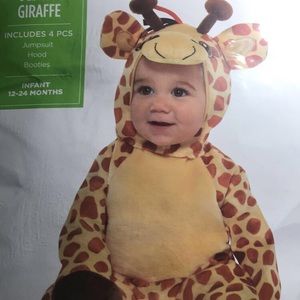 Giraffe baby costume